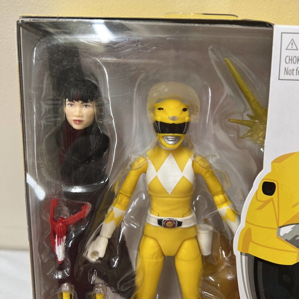 Power Rangers Lightning Collection Mighty Morphin Yellow Ranger Trini Charity FS - Picture 7 of 11